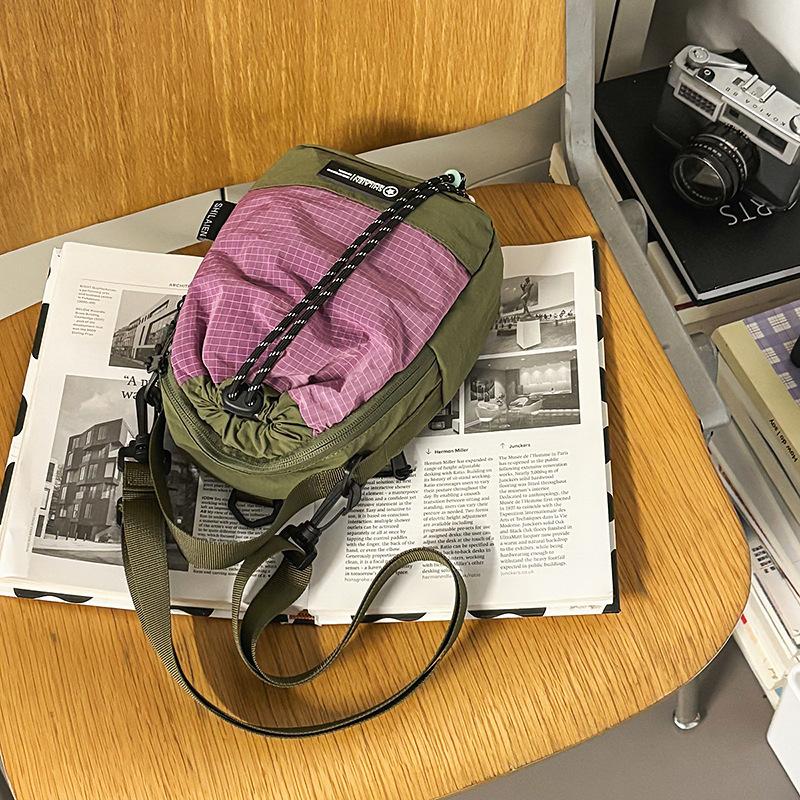 Summer Light Outdoor Hiking Shoulder Crossbody Mobile Phone Bag Women's Portable Kettle Bag Multi-purpose Backpack
