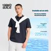 BENLAI Men's Antibacterial Cooling Quick-Dry Sun Protection Polo T-Shirt