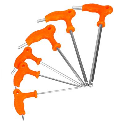 T Handle Allen Hex Key Wrench Inner Hexagon Wrench Spanner Hand Tool 2.5mm 3mm 4mm 5mm 6mm 8mm High-carbon Steel