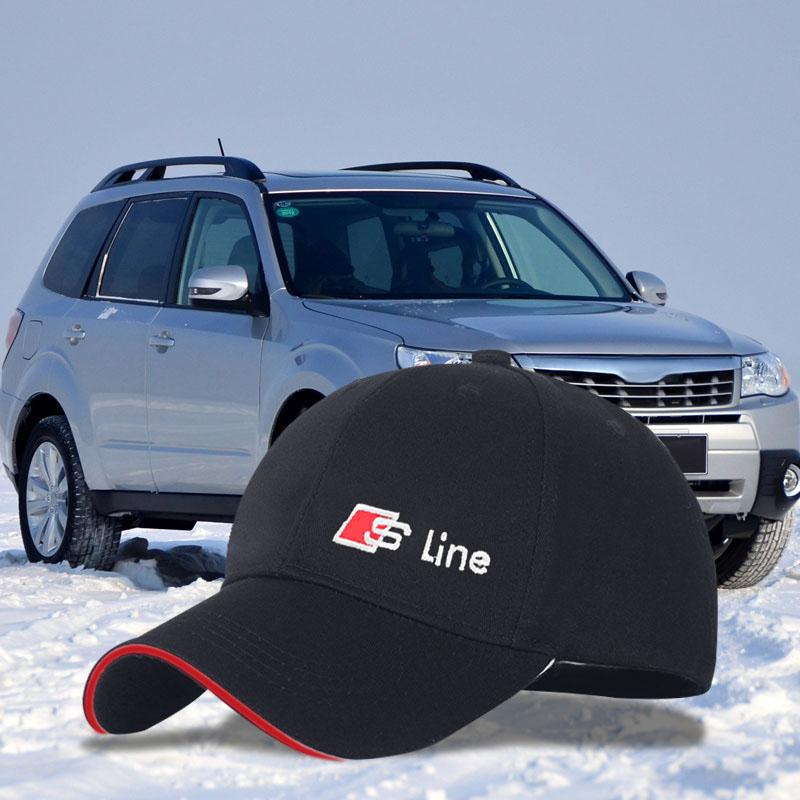 Men Women Baseball Cap Car Logo Summer Sports Hat For Audi C5 C6 C7 A4 B6 B8 B7 A6 A3 A5 Q3 Q5 Q7 8P  S3 S5 S1 S4 S2 RS3 RS4 RS5 RS6 RS8
