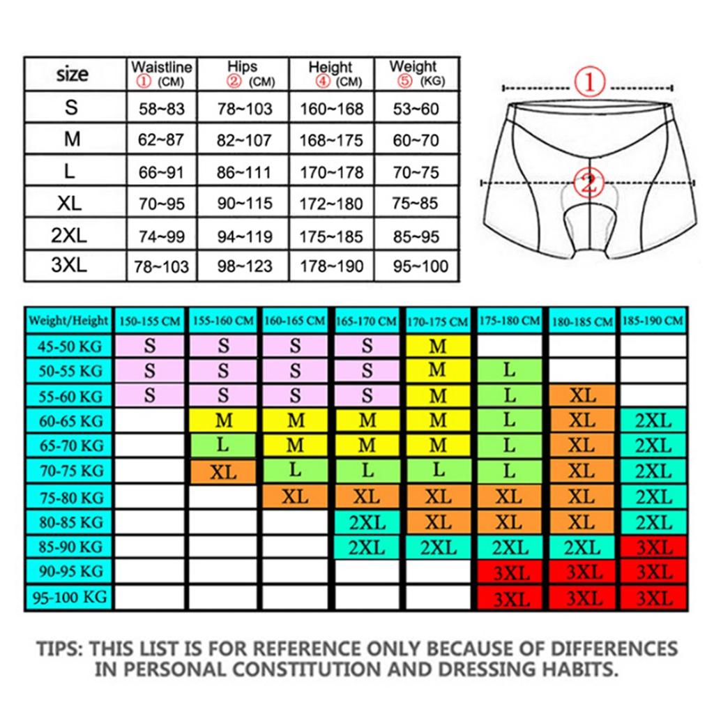 Mountain Road Bike Padded Shorts Cycling Sport Padding for Unisex Adults Black