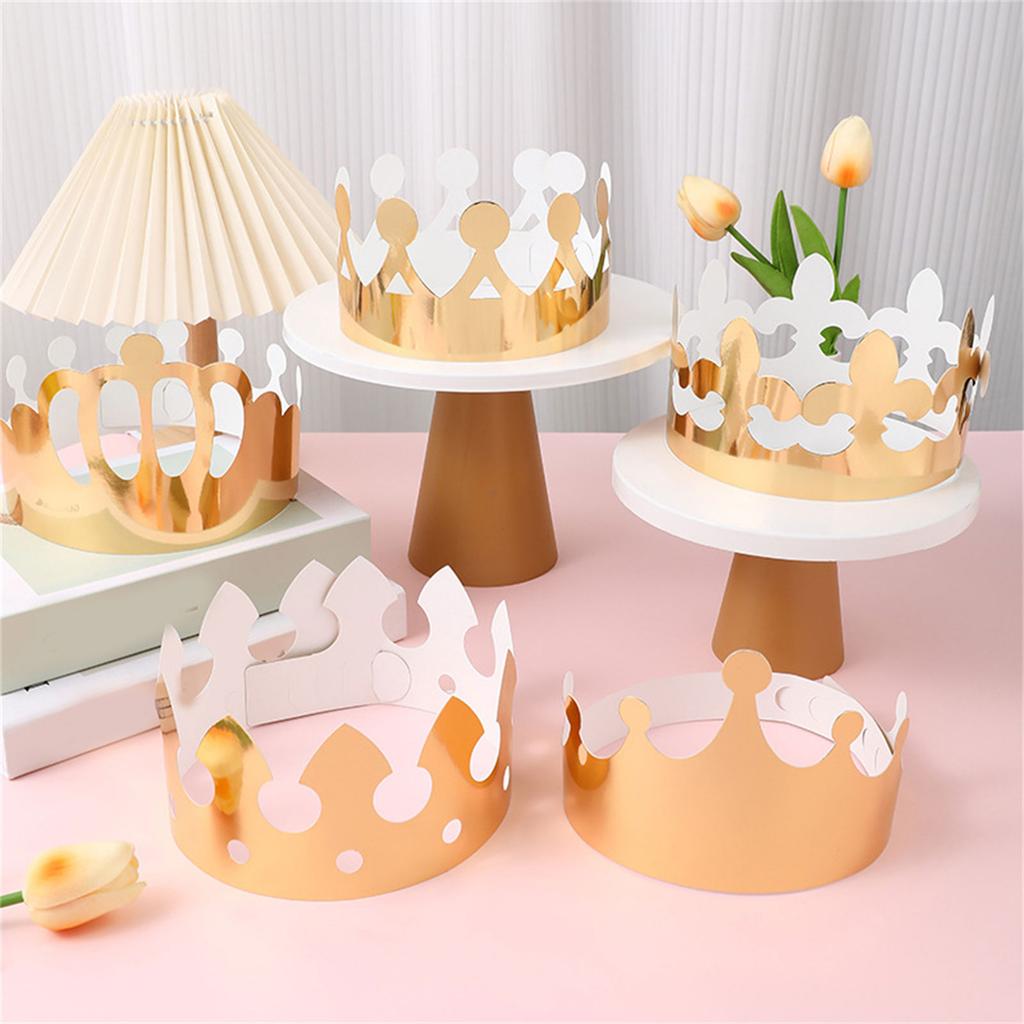 20Pcs Decorative Birthday Party Hats Kids Adults Festive Events Soft Edges Multiple Designs Available