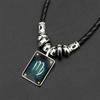 Chain Luminous Men Necklaces Woman Clavicle Choker Korean Neck Jewelry 12 Constellation Necklaces