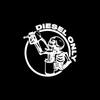 Diesel Only Skull for Car Sticker Decoration Fuel Tank Cap Roundness Outdoor Sticker External Accessories Waterproof Vinyl Decal