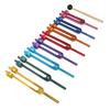 Tuning Forks Set Promote Relaxation Aluminum Alloy Resonant Tuning Virbration Forks with Hammer