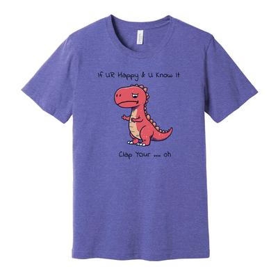 Wenn du glücklich bist und das weißt Unisex T-Shirt Geschenk