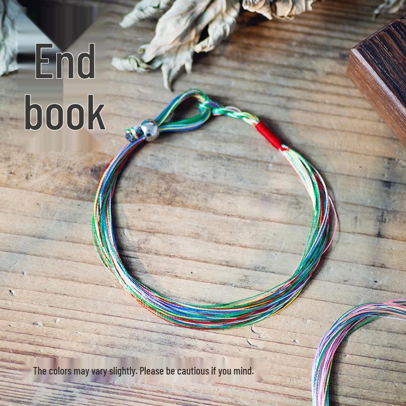 2026 Dragon Boat Festival Handmade Five-Color Silk Bracelet Ornament