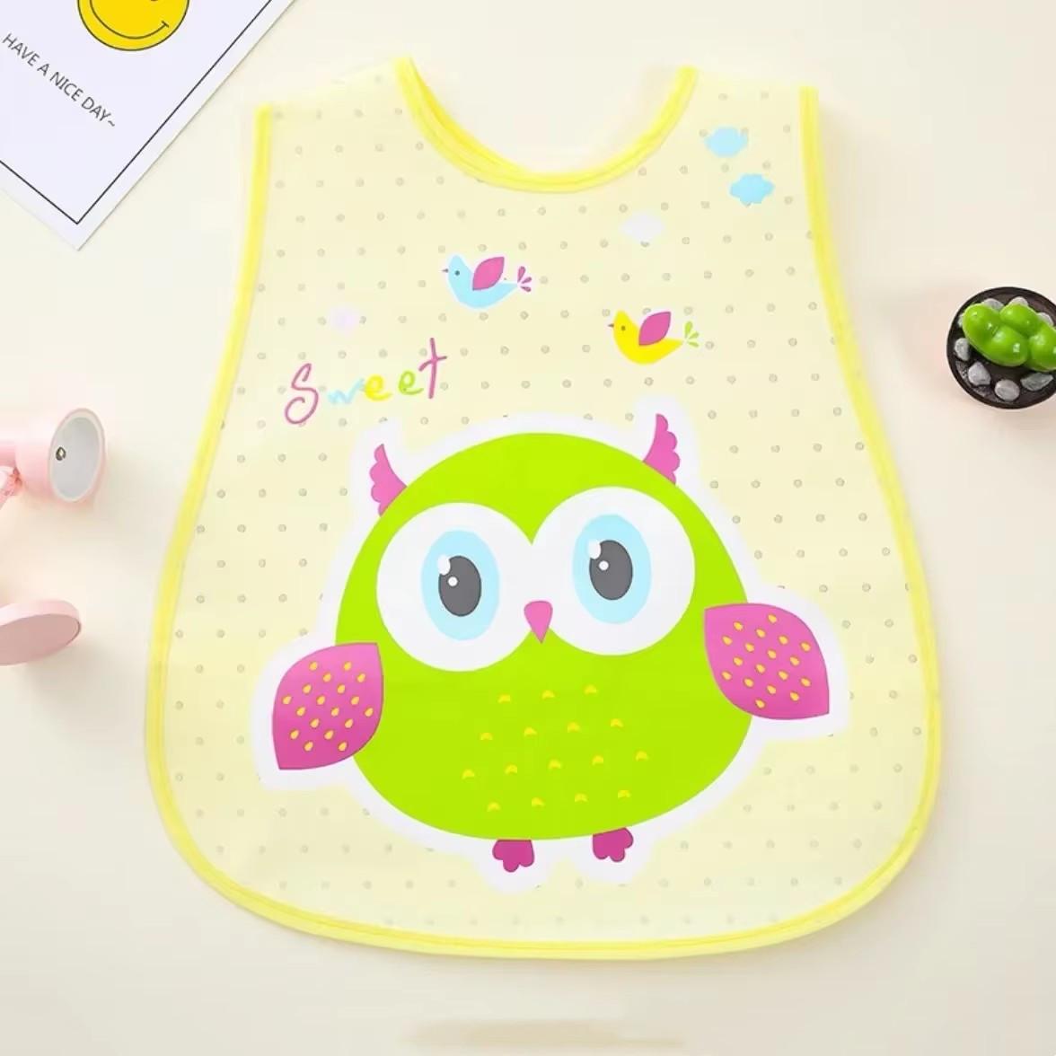 

Многоразовый детский водонепроницаемый нагрудник с рисунком из ЭВА, слюнявчик, полотенце, против грязного фартука, полотенце для кормления и слюнотечения для детей 1-3 лет