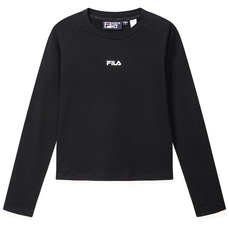 Fila Women's Slim-Fit Knit Long Sleeve Top