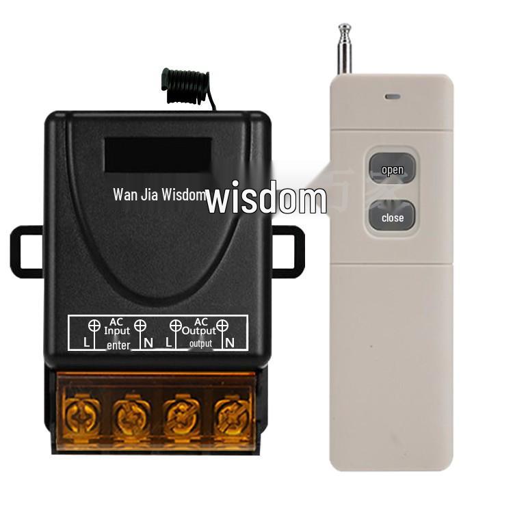 220V 30A Hochleistungs-Funkfernbedienungsschalter für Wasserpumpen und Lichter
