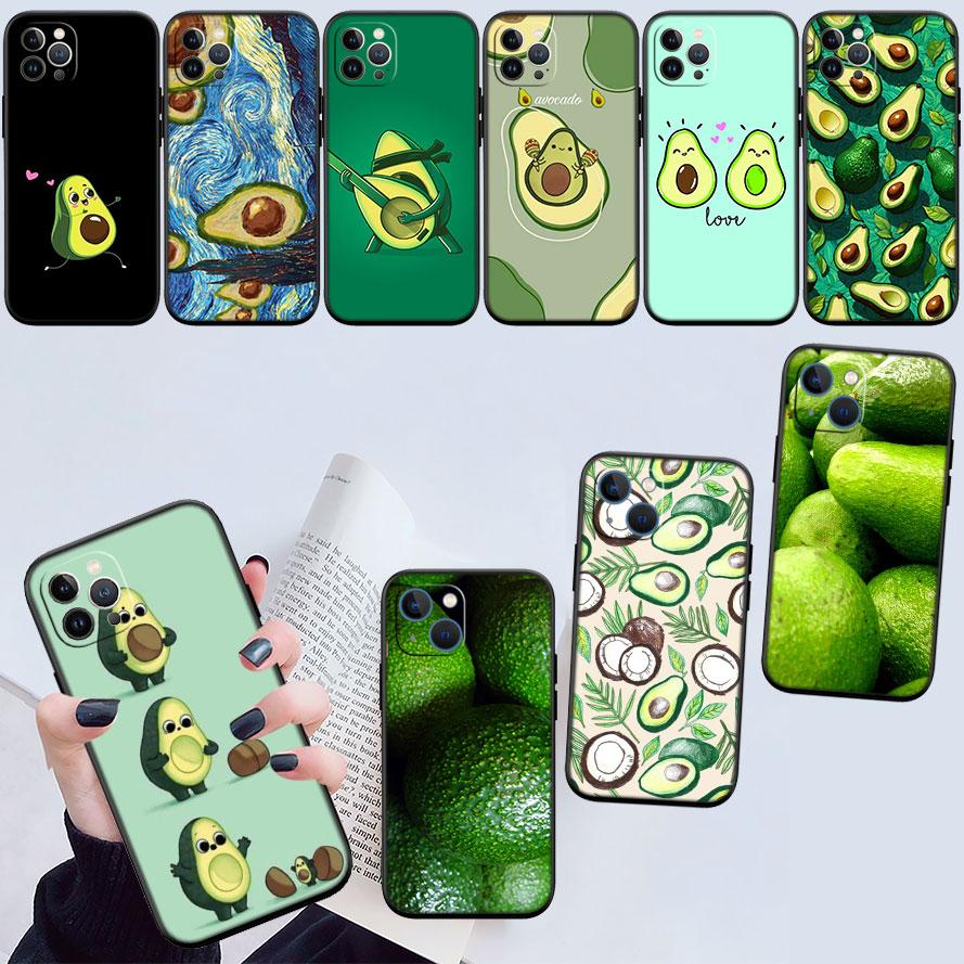 IK8 Avocado fruit art Phone Case for OPPO A40 A60 A80 A15 A16 A16K A12 A17 A17K A54 A54S A53 A53S A55 A56 A57 A98 F23
