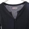 Yohji Yamamoto Cashmere Blend Long Sleeve Long Cardigan 2 Black Women Used