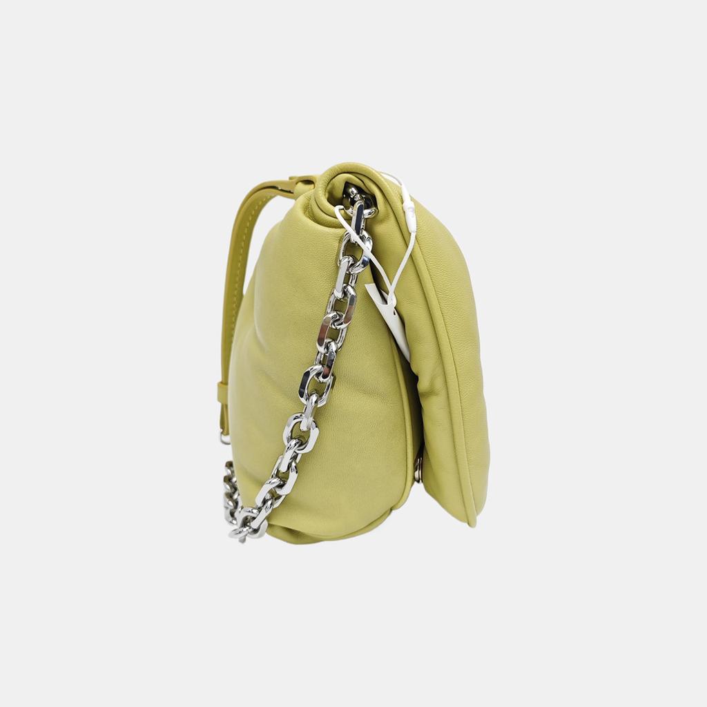 [Pre-Owned] Digital Logo Chain Shoulder Strap Leather Crossbody Bag - Excellent #1X1IAZK