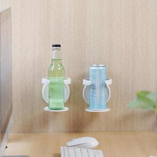 Wall Mounted Cup Holder Space Saving Organizer Foldable Design Portable Bottle Storage Rack Dormitory Cup Organizer