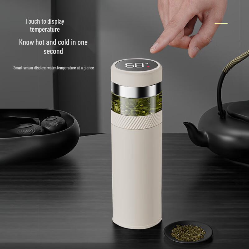 QUANGE 316 Stainless Steel Tea Infuser Thermos