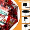 Custom Name Personalized Liverpool F.C Print Umbrella, Auto Open Close, 8‑Rib Sturdy Frame, Commute Camping Hiking Use, Birthday Gift
