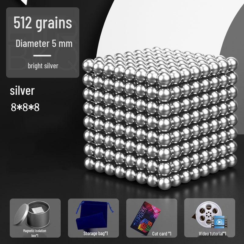 Buck Ball 1000: Magnetic Balls & Sticks Educational Set for Decompression & Creativity