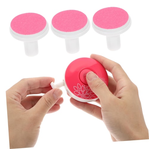 VALICLUD 12 Replacement Nail File Pads for Electric Nail Files, Newborn Baby Nail Clipping Tool, Small Nail Polisher, for Fingernail and Toenail Care