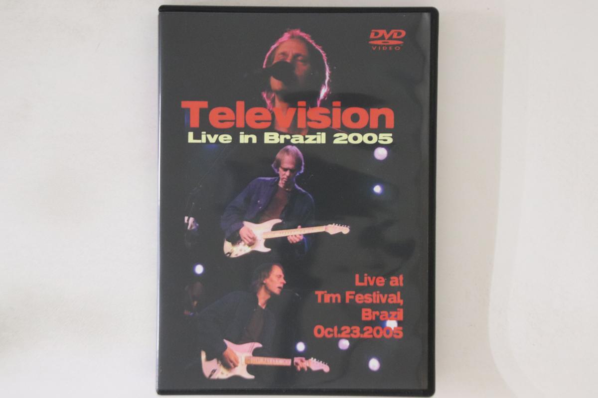 

DVD TELEVISION - Live In Brazil 2005 FSVD201 FOOTSTOMP Unknown Rock Used