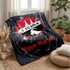 FC Köln Testo con Nome Personalizzato Coperta in Flanella Logo Calcio Coperta in Pile Personalizzata Regalo Speciale per Divano Camera da Letto Casa
