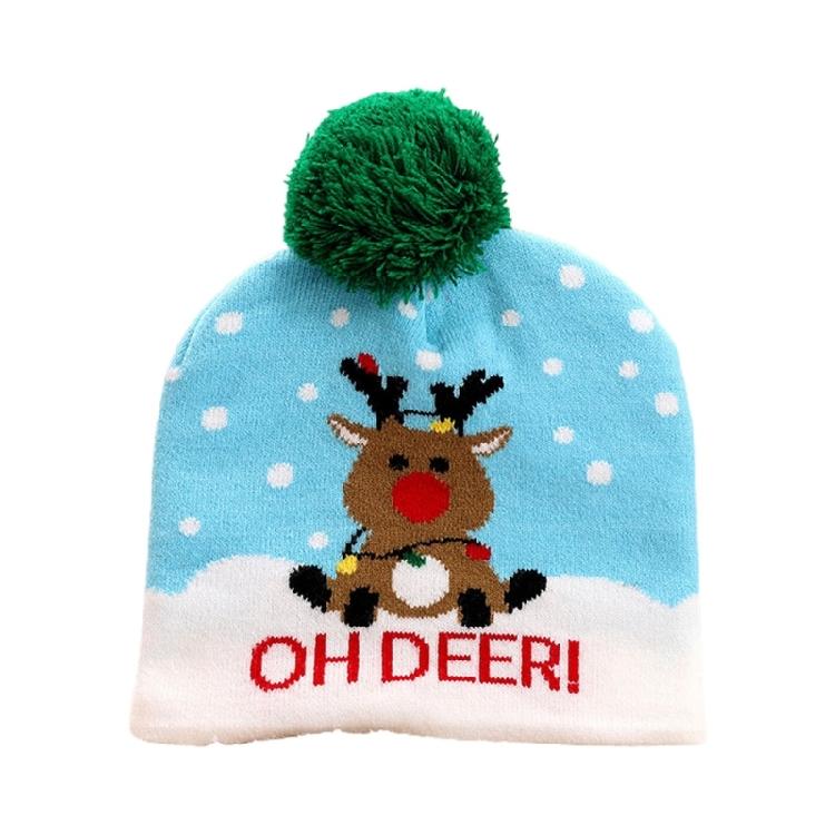 Multifunction Christmas Glowing Party Hat  Kid Girl Boys Costume Party