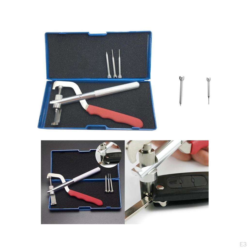 Car Folding Key Disassembly Tools Blade Pin Replacement Remote Split for