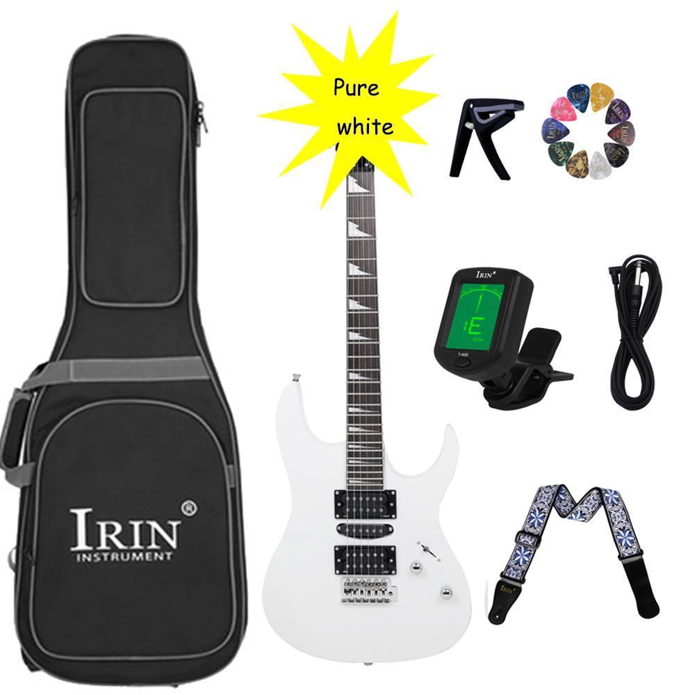 IRIN R-170 Electric Guitar 6 Strings 24 Frets Premium Maple Body Electric Guitar Guitarra with Bag Tuner Straps Accessories Set