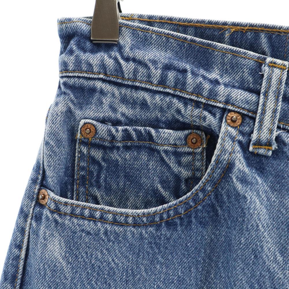 Levi's 80s 505-0217 Old USA made Chain stitch button back 650 Denim pants Men's Used