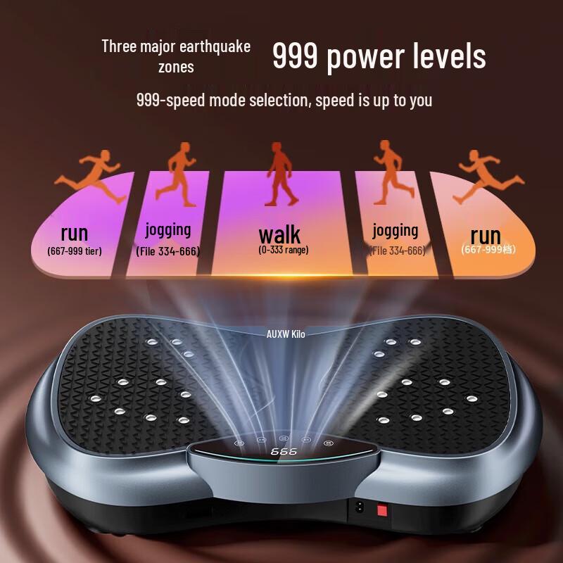 Aux Smart Vibration Plate Exerciser