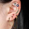 1PC New Style Stainless Steel Earrings for Women Gold Color Chain Ear Stud Earring Wedding Engagement Aesthetic Jewerly Aretes
