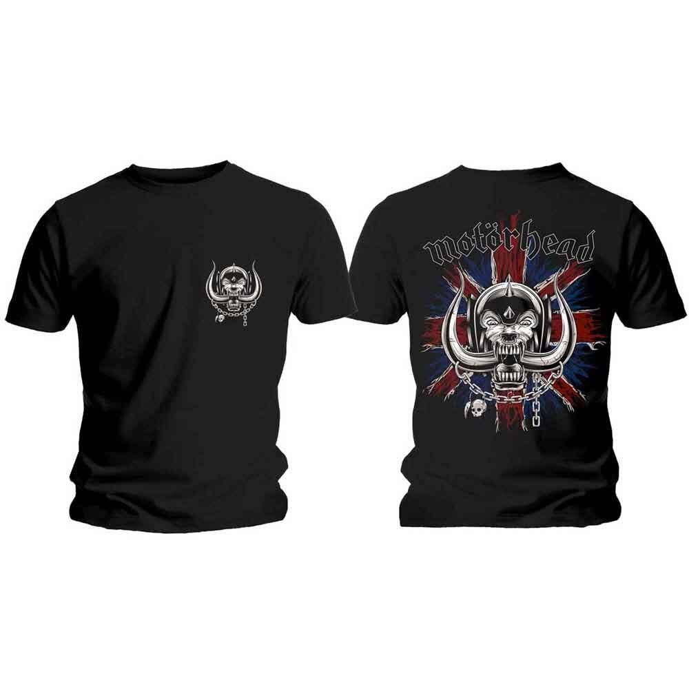 Motörhead British War Pig  Logo T-Shirt Black New Unisex T-Shirt XXL
