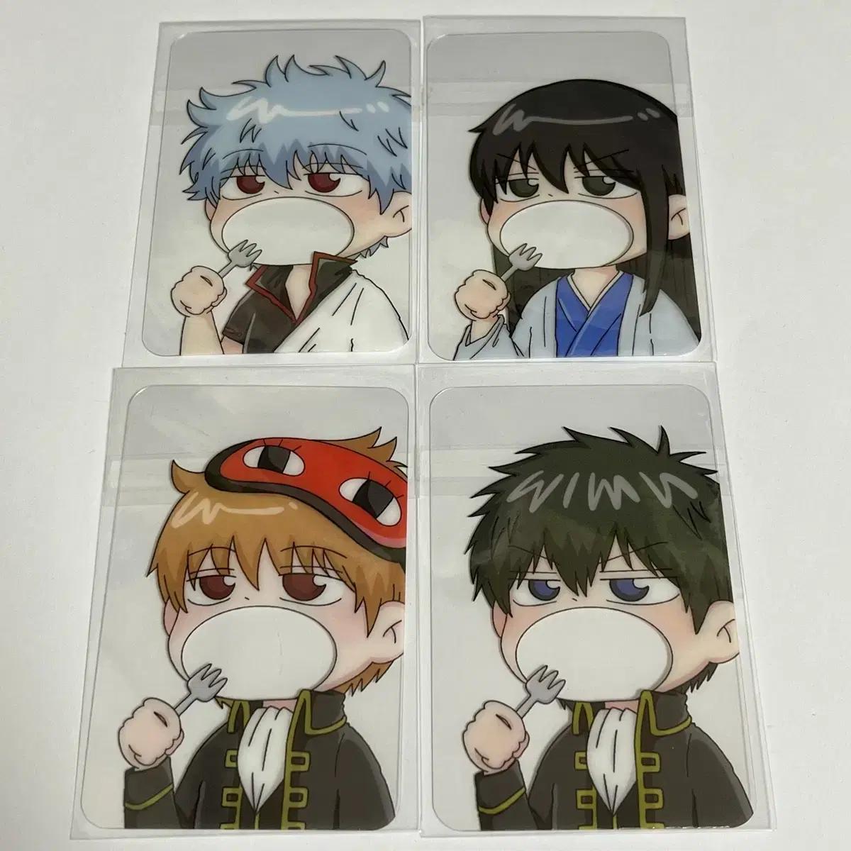 

Gintoki Katsura Hijikata Sogo Kard Waang Photocard
