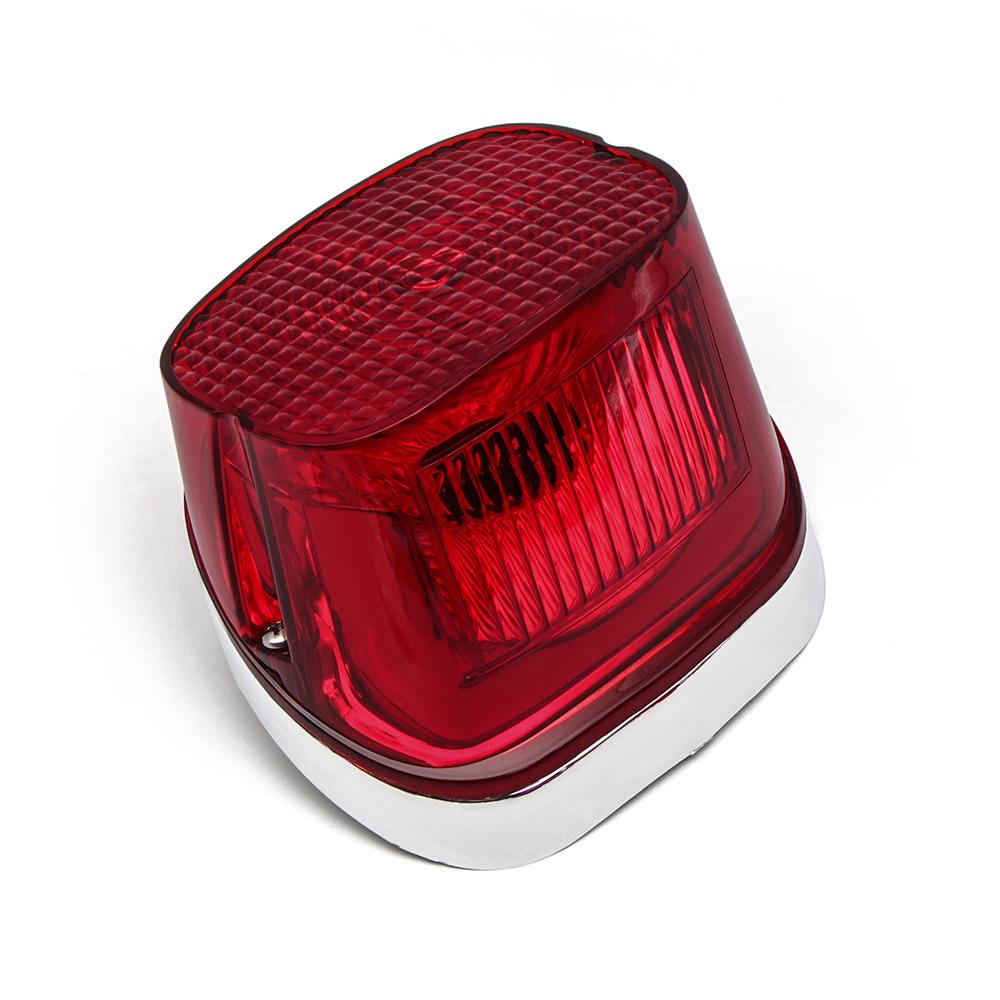 Tail Light Integrated Turn Signals Cover for Harley Fatboy Sportster Dyna Road King Glides Fatboy XL 883 1200
