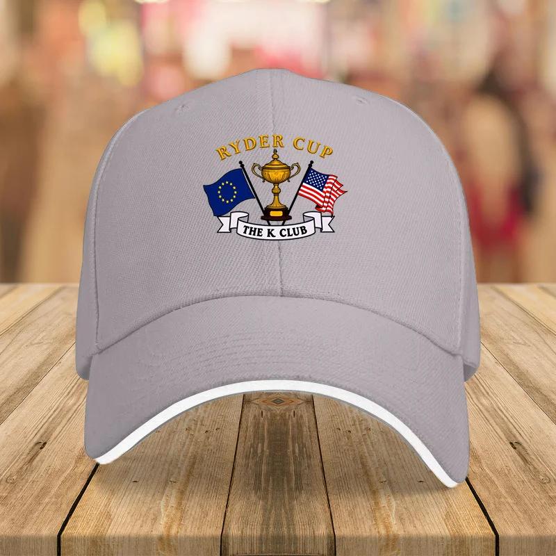 Ryder Cup Golfmütze Stück Ryder Cup Golfmütze Leichte verstellbare Snapback-Kappe Offizielle Turnier-Baseballkappe mit Ryder