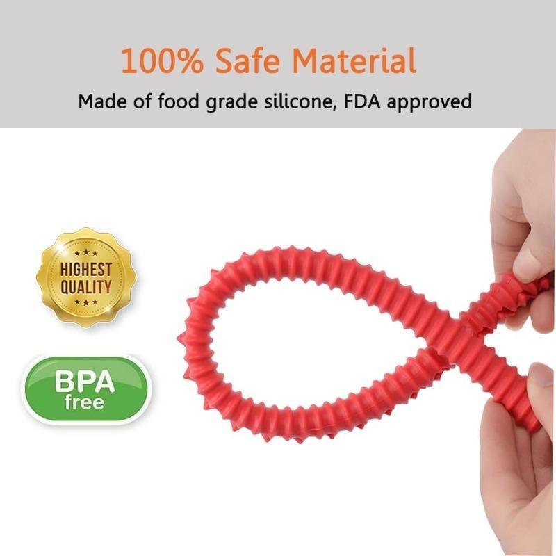 2Pcs/Set Heat Resistant Silicone Oven Rack Guard Edge Protector, Anti-Burn Safety Cover for Oven Shelves, Practical Kitchen Bakeware Accessory
