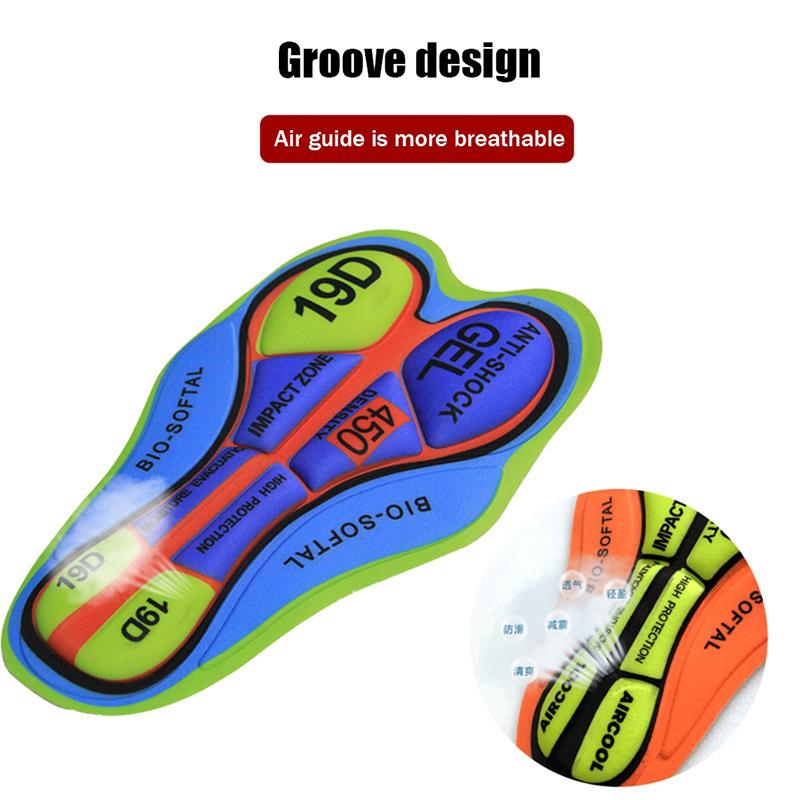 Cycling Shorts Cushion 3D Gel Pad Breathable Road Mountain Bike Cycling Pad Cycling Underwear Padded