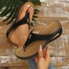 Women Slippers 2025 New Retro Shoes Flip-Flops Slip-On Summer Thong Sandals with Arch Support Comfortable Slippers Slides Women