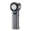 2026 Foldable High-Speed Handheld Fan: 100 Speeds, Ice Pack, USB Charging, Portable Hanging Design for Outdoor Use.