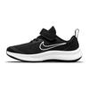 Nike Star Runner 3 PS Schwarz Weiß Kinder Sneaker Dunkelrauchgrau DA2777-003