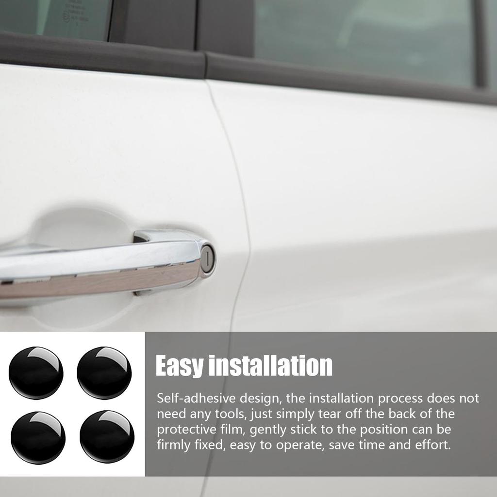 [Gerinkoken] Keyhole Cover Screw Cover 4 Creative Car Keyhole Key Decoration Auto Anti Theft