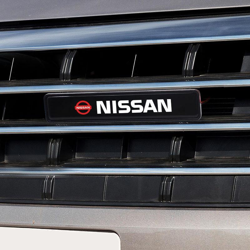 1 Stück Auto Dekorative LED Lichter Front Haube Kühlergrill Emblem Styling Für Nissan Nismo Qashqai X J10 J11 Trail Tiida Teana Skyline Juke X-trail Almera