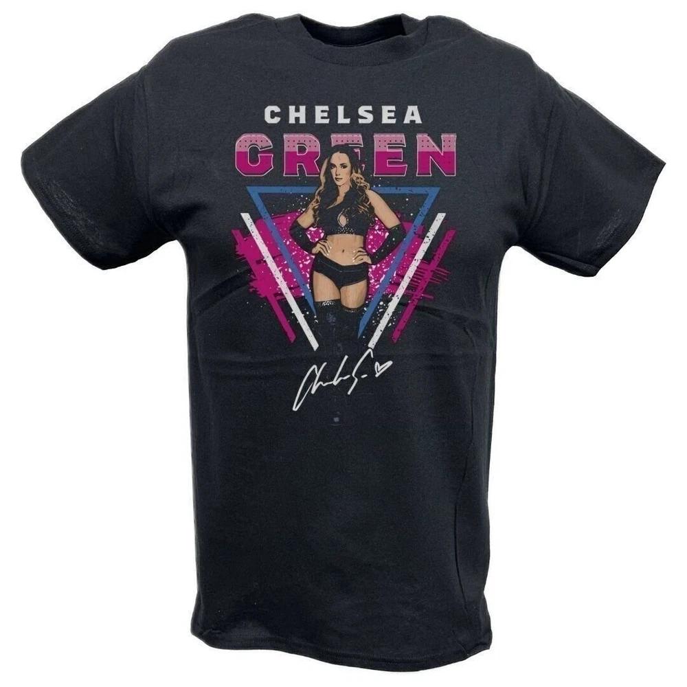 Chelsea Green Pose Black Tshirt M