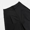 Hot Selling Simple Black Floor-Length Wide-Leg Trousers Commuting Loose High-Waist Draped Suit Pants for Women