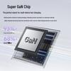 Dual-Port GaN Fast Charger for Apple & Android 17, One-to-Two Type-C Car Adapter
