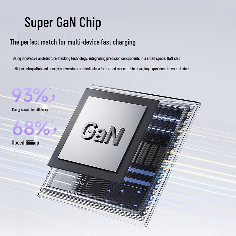 Dual-Port GaN Fast Charger for Apple & Android 17, One-to-Two Type-C Car Adapter