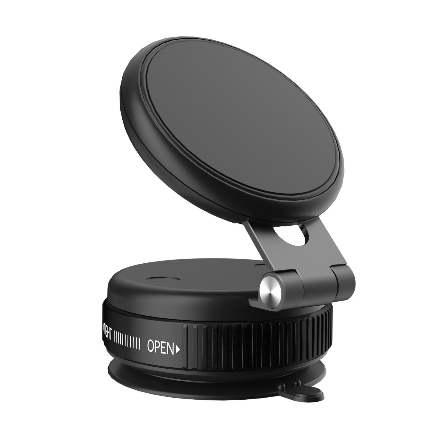 

Magsafe Мощная присоска-вакуумный держатель для мобильного телефона в автомобиль Телескопический складной магнитный держатель для мобильного телефона чёрный