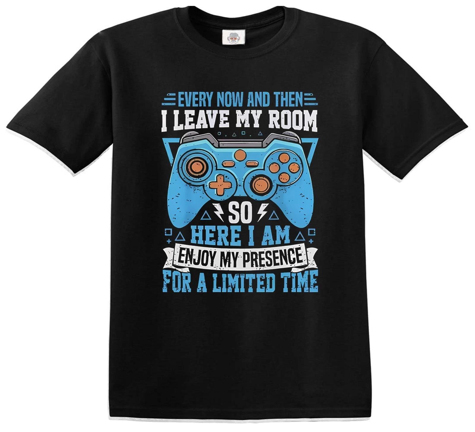 

Every Now And Then Funny Gaming Gamer Novelty Kids T-Shirt Funny Tee Top 110
