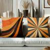 Set of 4 Retro Mid Century Modern Abstract Throw Pillow Covers Pattern Cushion Cover Suitable for Sofa Bedroom Car Pillow Cover