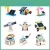 Solar Power Physics Experiment Set With Diy Solar Vehicle And Satellite For Kids Learning