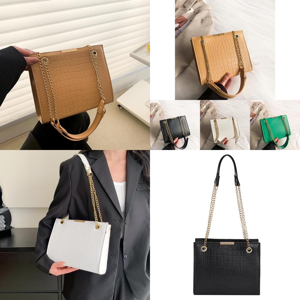 Stylish Women's Tote Bag Chic Chain Crossbody Fashionable And Sleek Handbag
